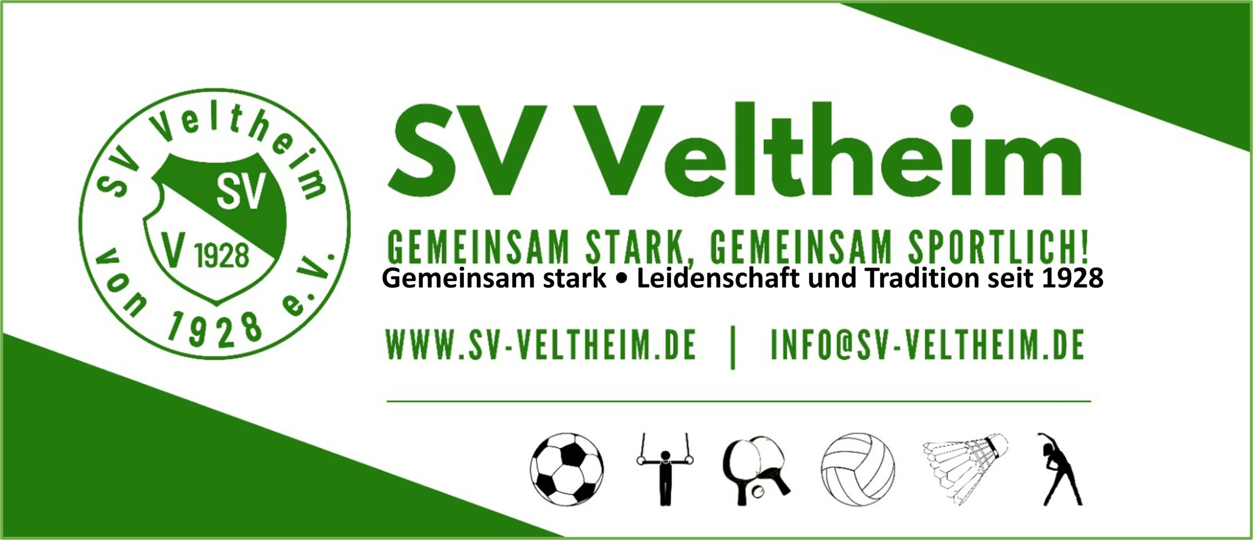 SV Veltheim Banner